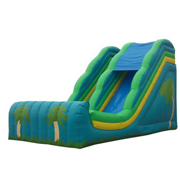 hot sale used inflatable palm tree slides